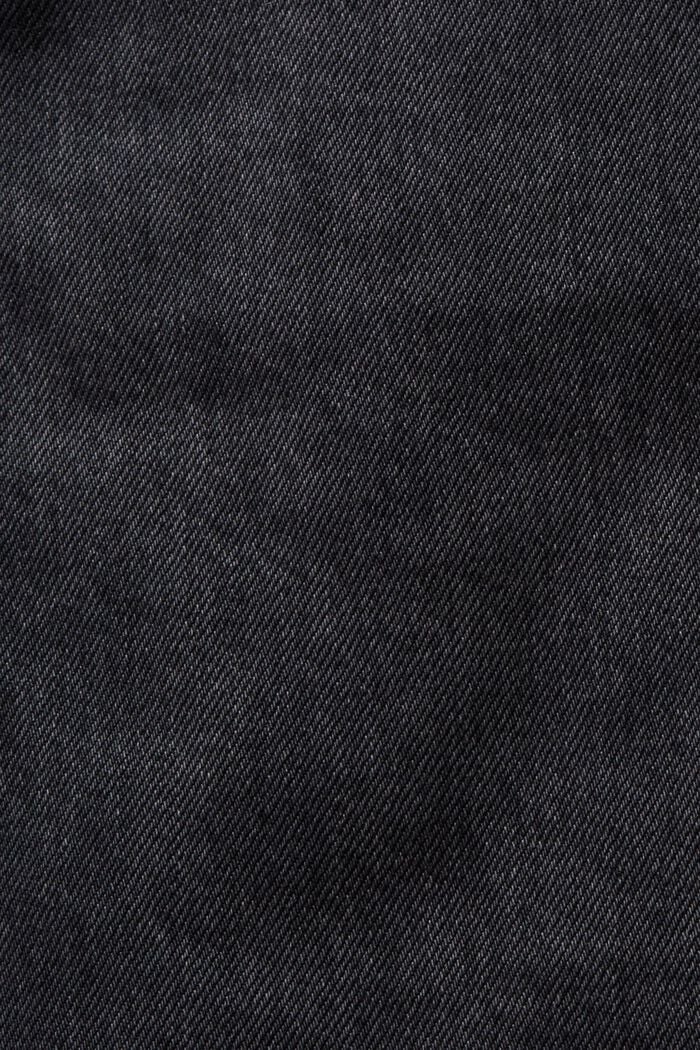 Jeans mit geradem Bein und mittlerer Bundhöhe