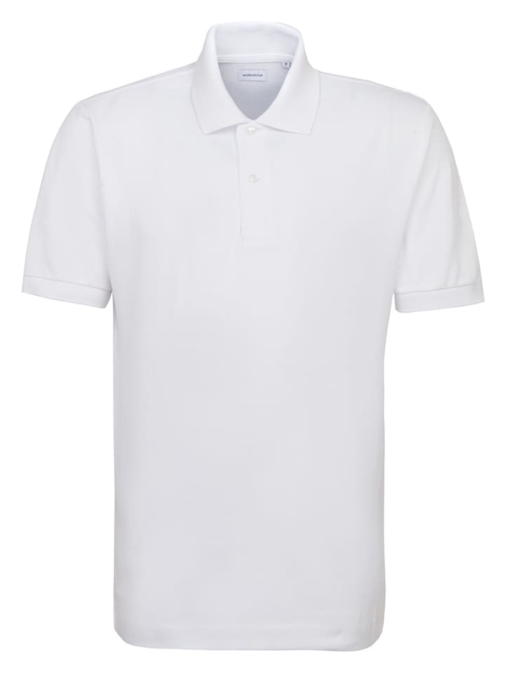 Seidensticker Poloshirt in Weiß günstig kaufen