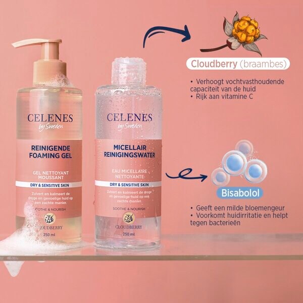 Celenes By Sweden Micellás Víz 250ml - Minden bőrtípusra