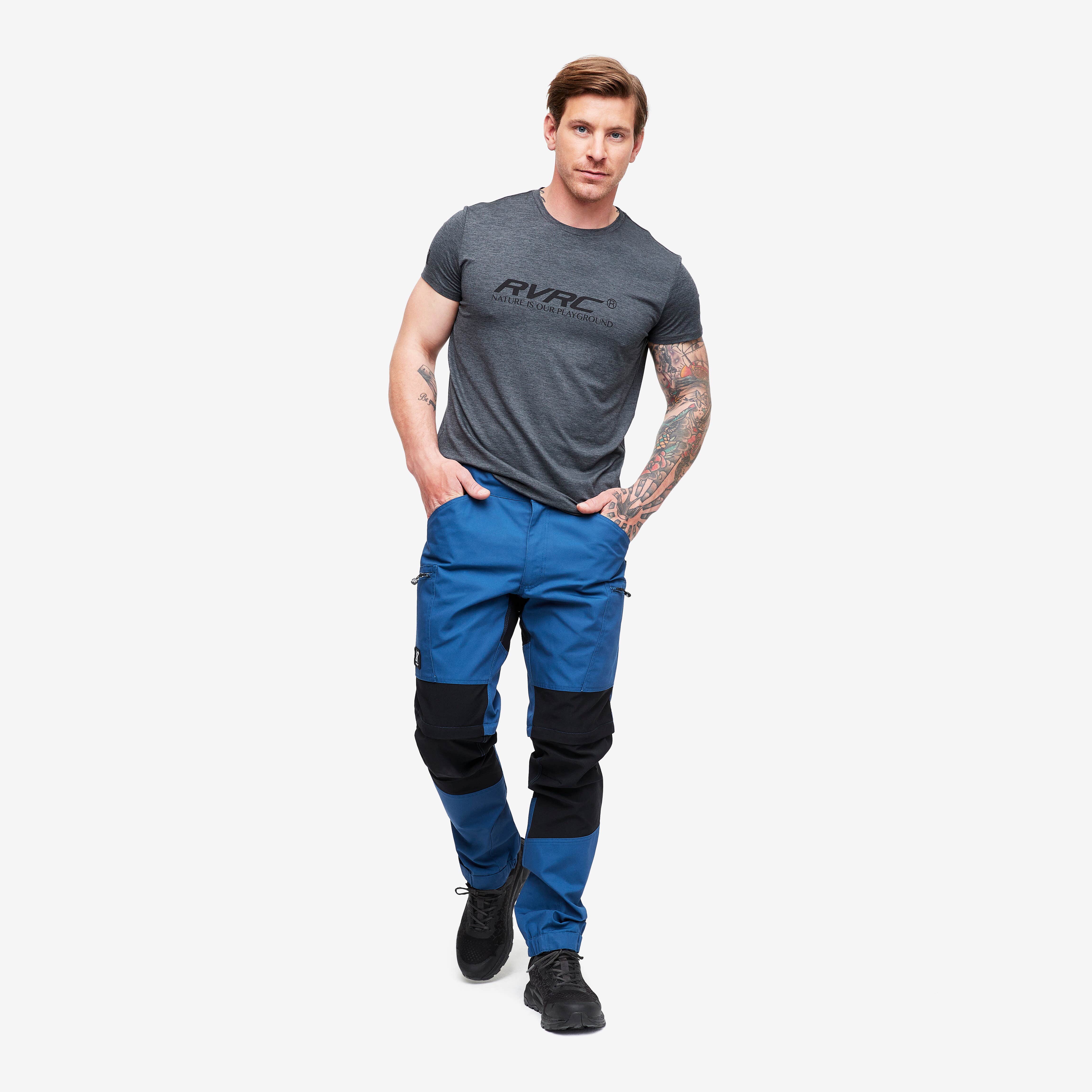 Nordwand Pro Zip-off Pants Homme Dark Blue