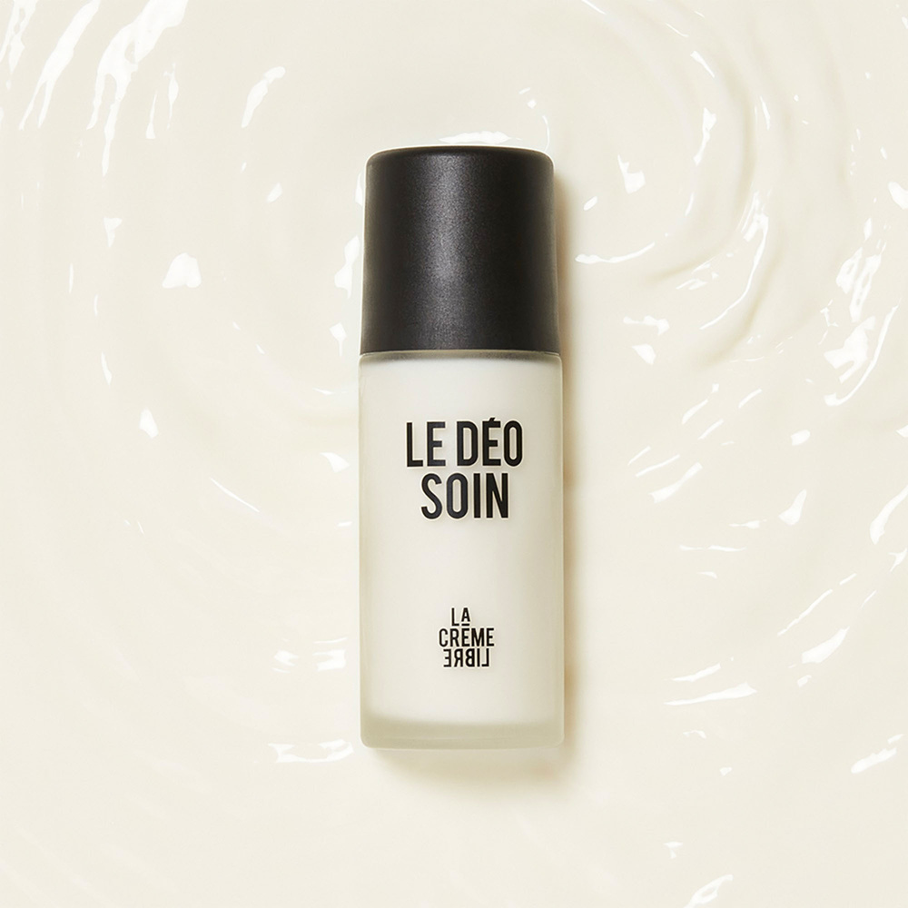 La crème libre Le Déo Soin 50 ml et son flacon roll onen verre rechargeable Hygiène Corps