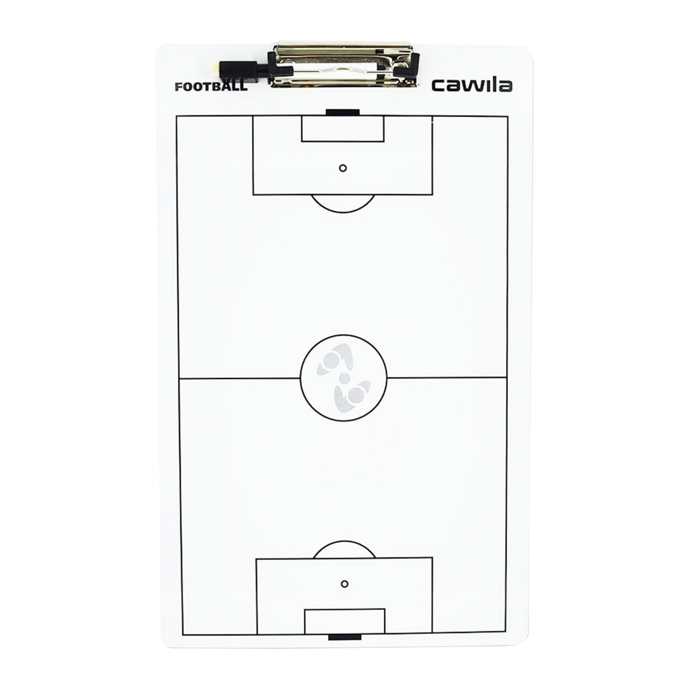 Cawila Clipboard Fußball Weiss