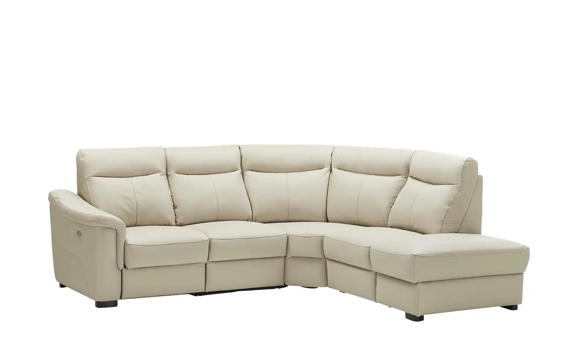 Primo Ecksofa Leder und Kunstleder Barcelona