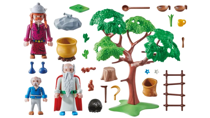 PLAYMOBIL 70933 - Asterix: Miraculix mit Zaubertrank