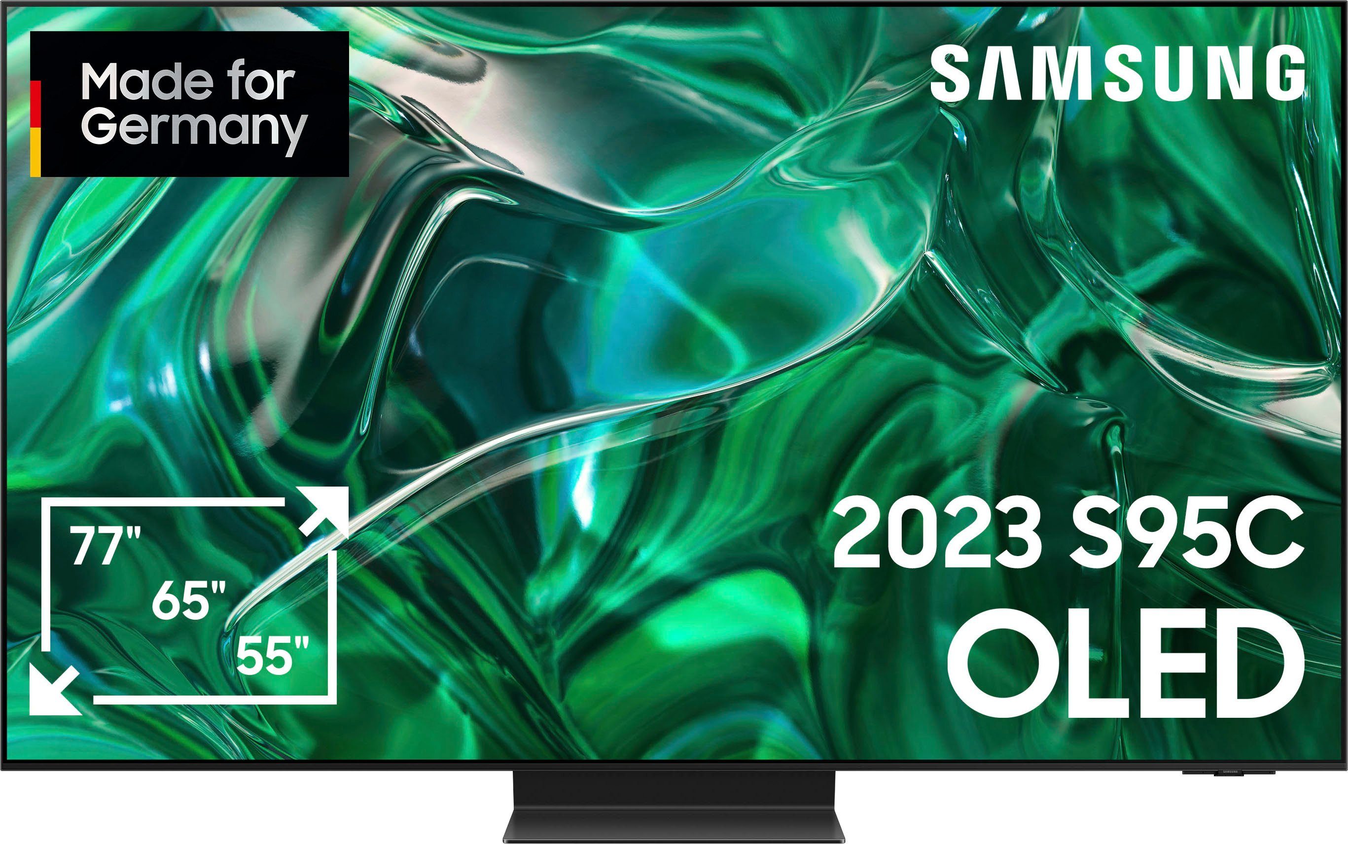 Samsung GQ55S95CAT OLED-Fernseher (138 cm/55 Zoll, Smart-TV, Neural Quantum Prozessor 4K,Infinity One Design,Gaming Hub)