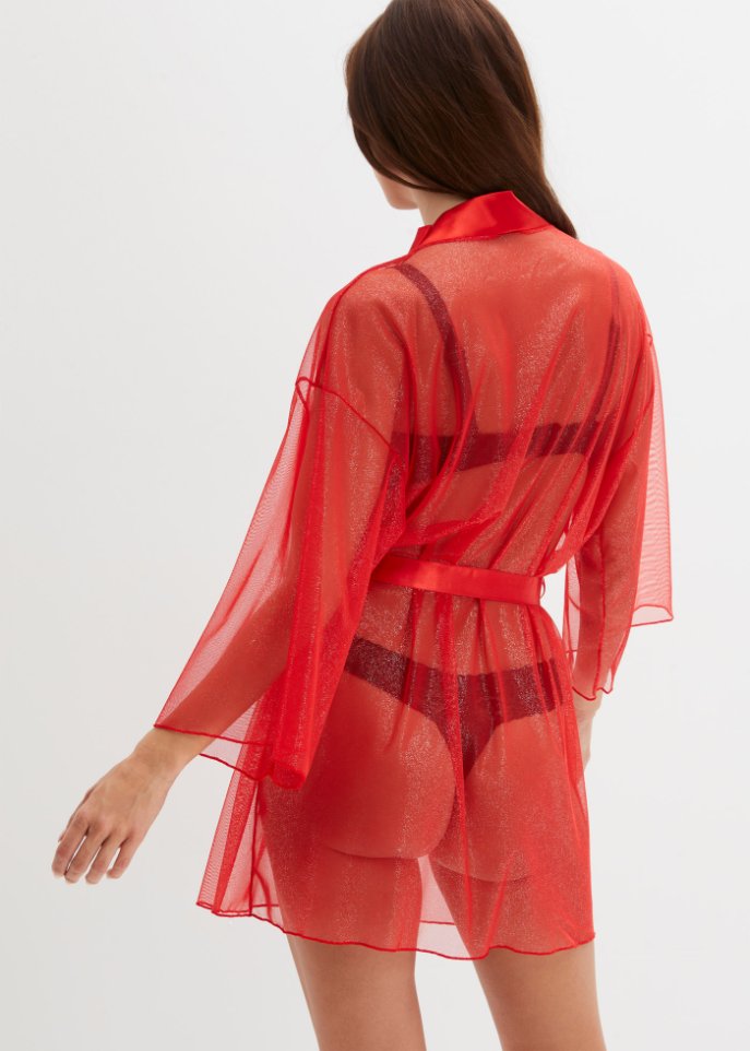 Kimono mit Glitzer