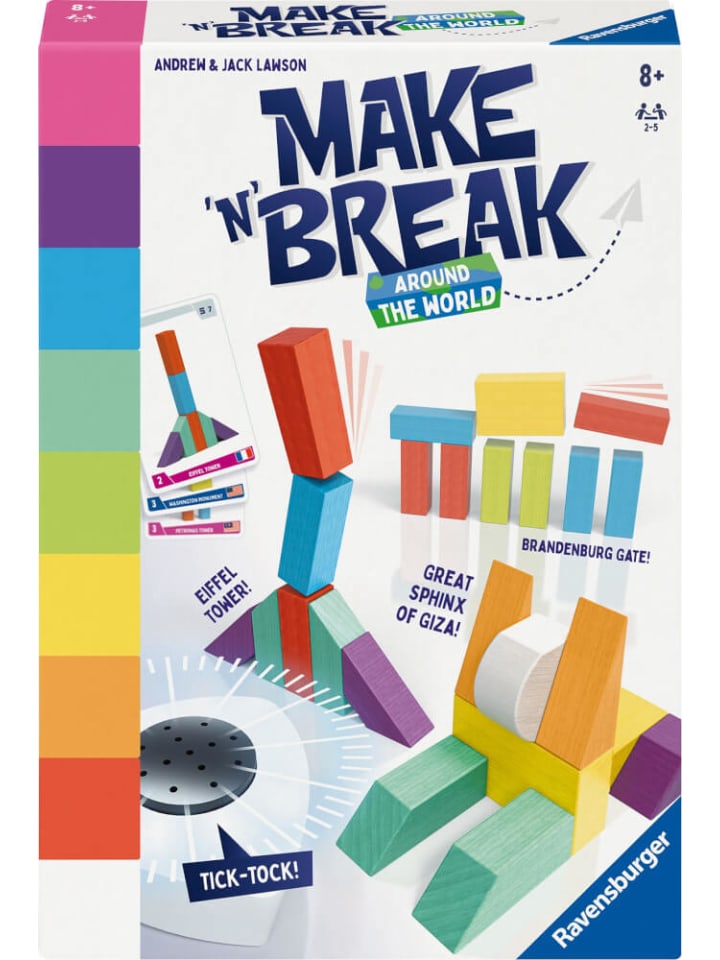 Ravensburger Gesellschaftsspiele Make  n  Break  - Around the World, ab 8 Jahre günstig kaufen onesize