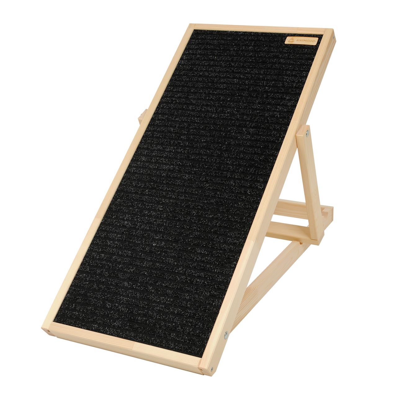 Animood Hunderampe Skipper naturbelassen Hundetreppe