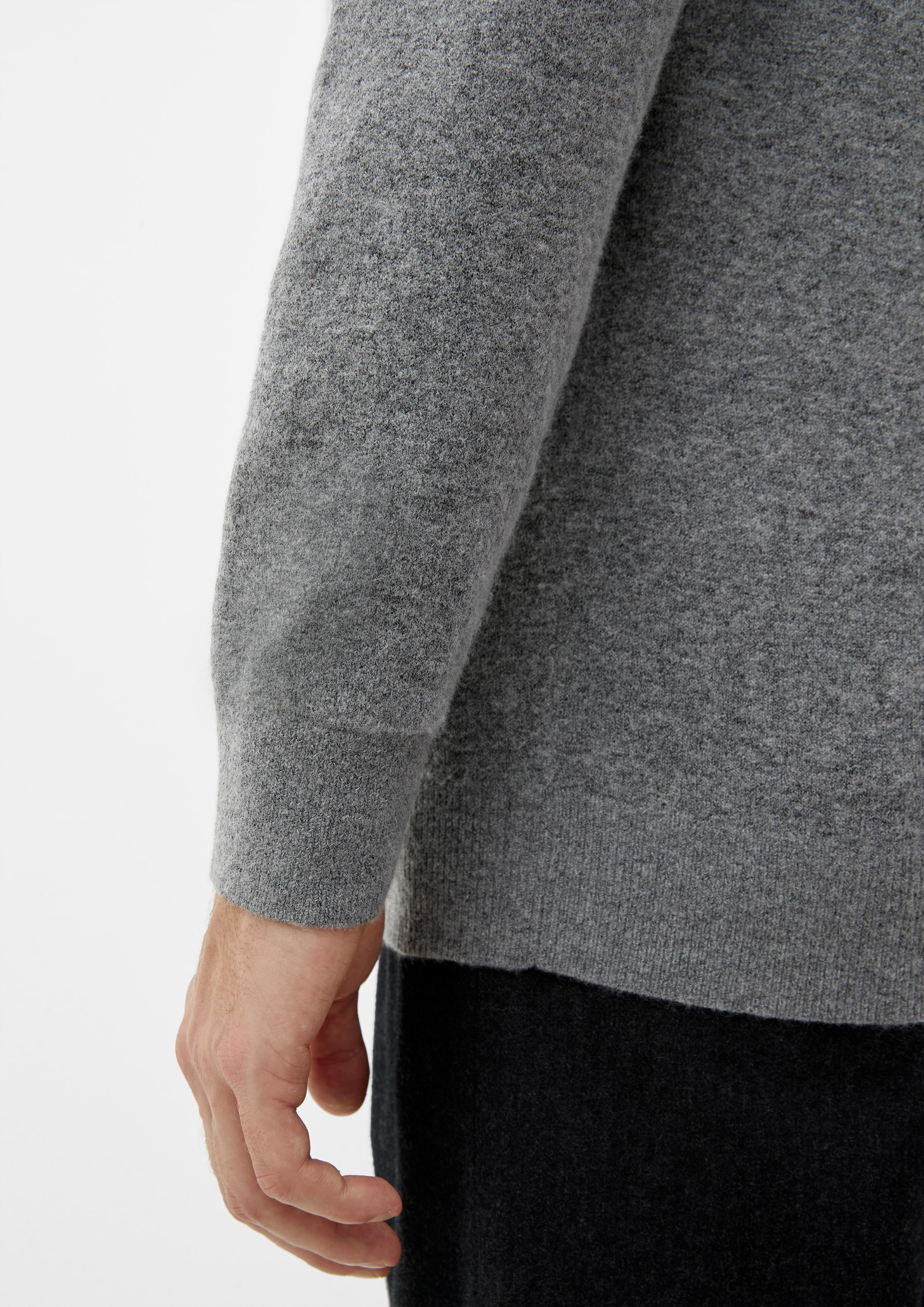Feinstrick-Pullover aus Wollmix  2124531-9730