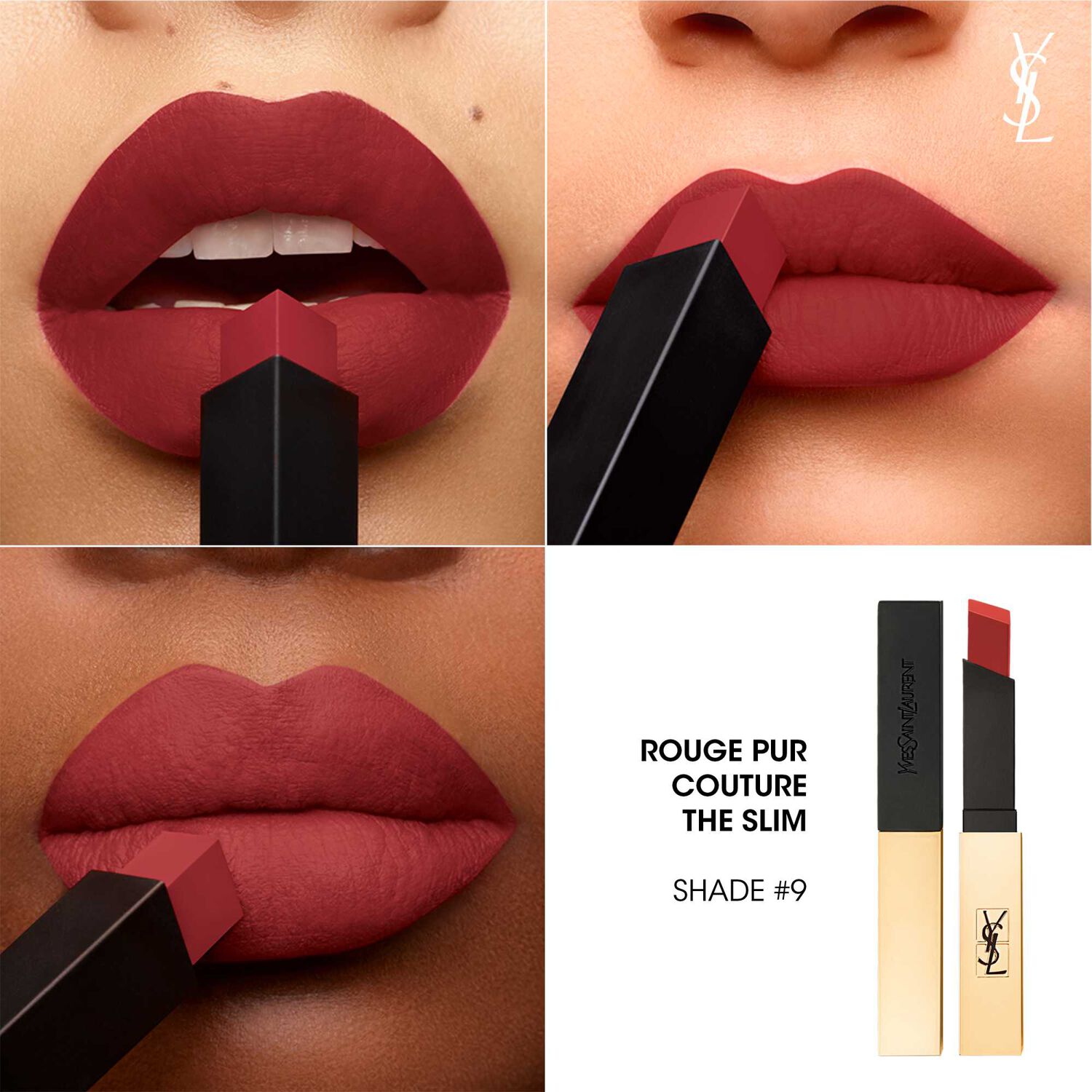 Yves St Laurent Rouge Pur Couture The Slim Rouge à Lèvres Mat
