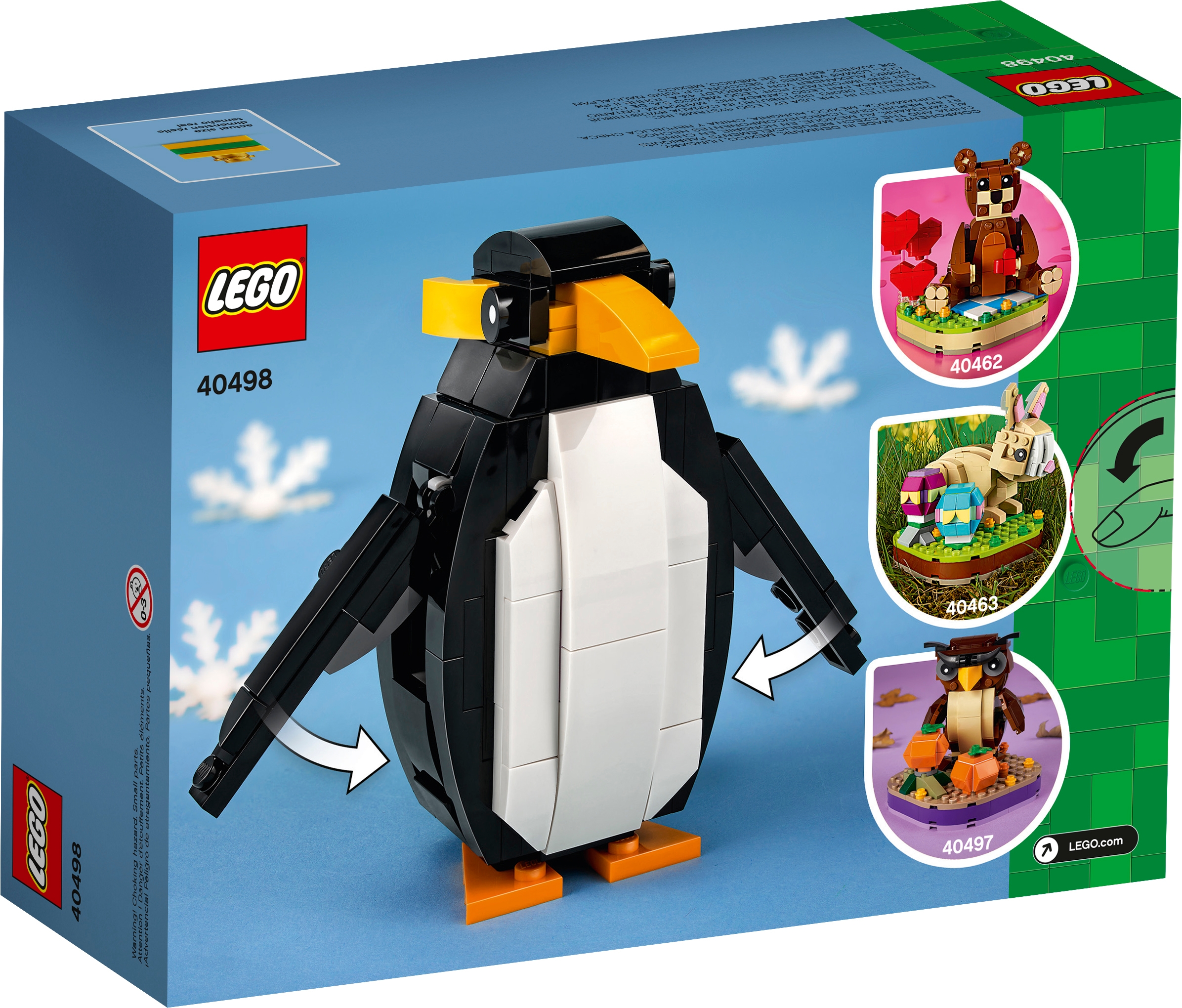 Weihnachtspinguin 40498