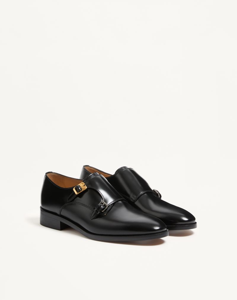 Dobbelt Monk Strap Pas Des Dieux I Kalveskind