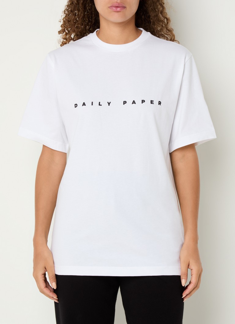 Daily Paper Alias oversized T-shirt with logo embroidery