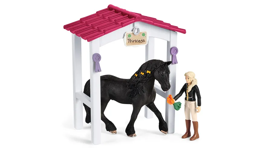 Schleich 42437 - Horse Club - Pferdebox mit Horse Club Tori & Princess