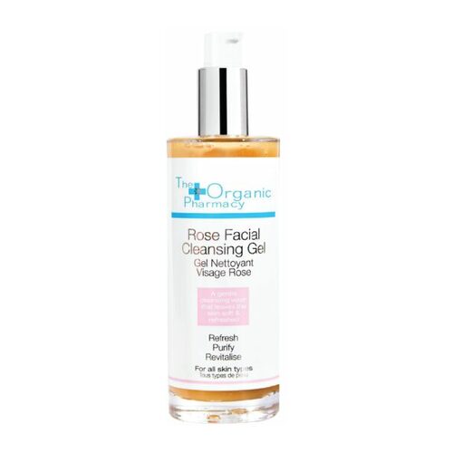 Čisticí gel na obličej s růží od The Organic Pharmacy 100 ml
