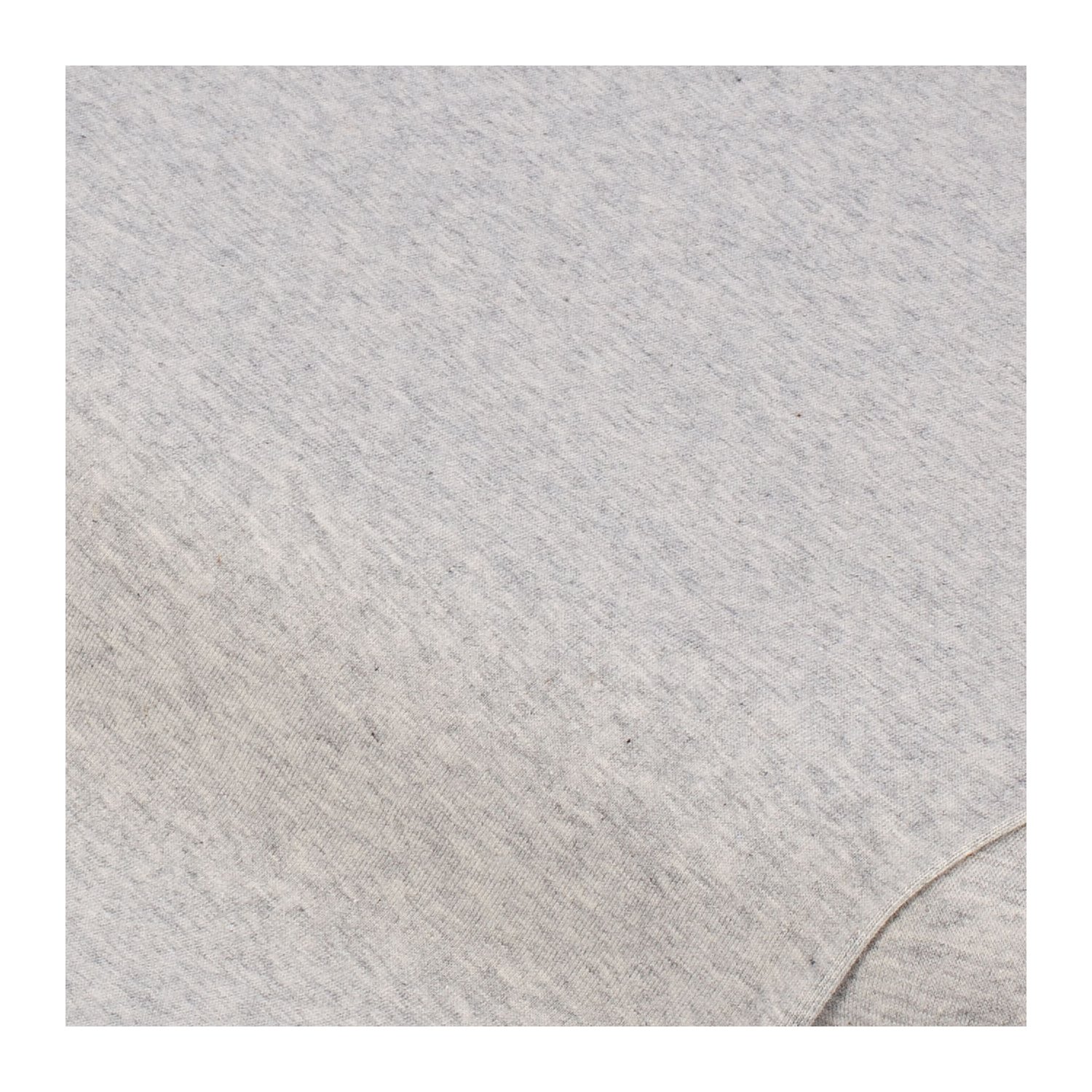 Bio-Baumwolljersey mit Elasthan, grau-melange