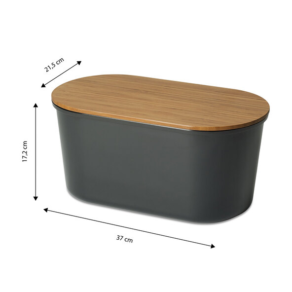 Brotbox Fresh, grau