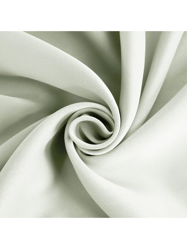 relaxdays 2 x Vorhänge in Grau - 245 x 135 cm günstig kaufen onesize