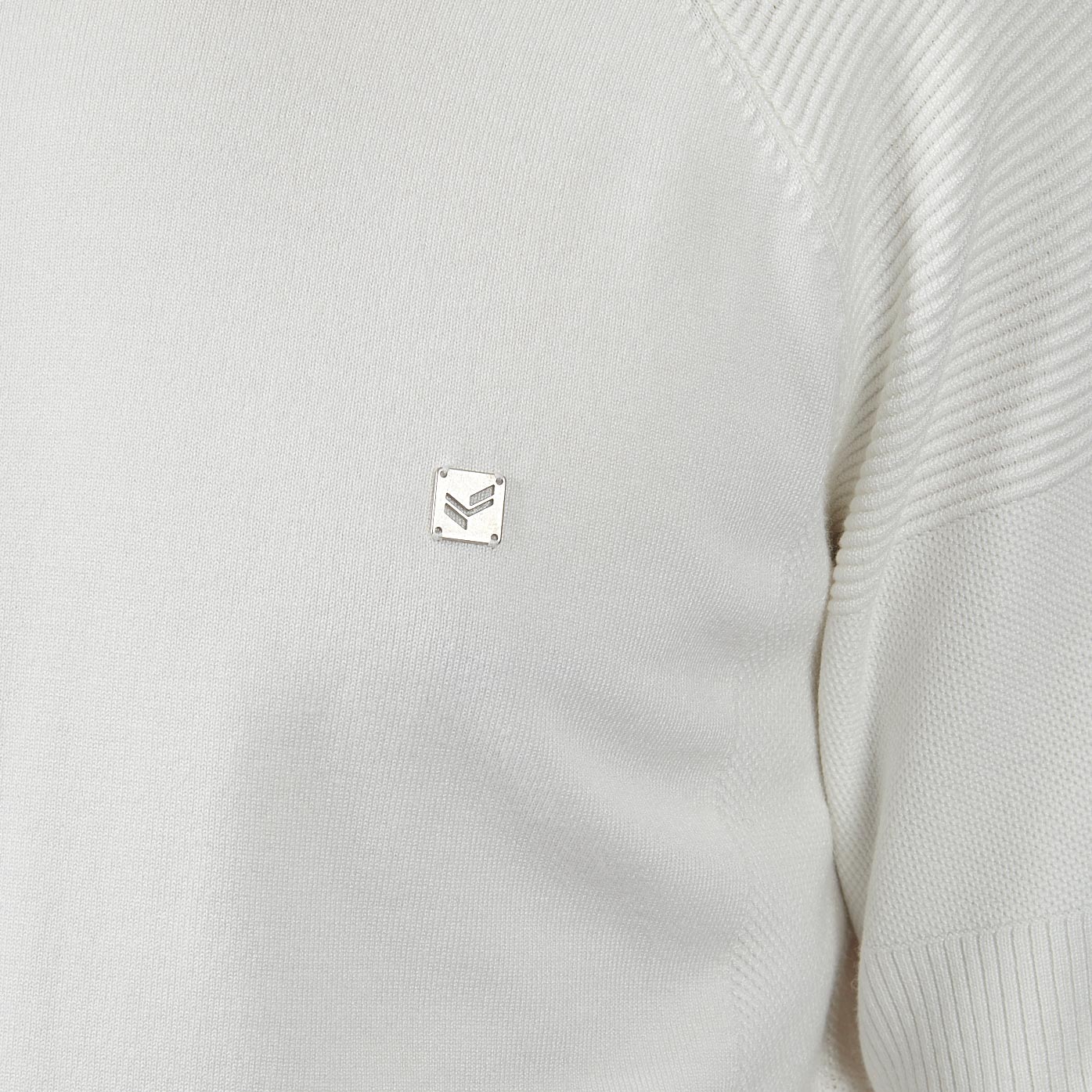 MAYER  Pull blanc homme