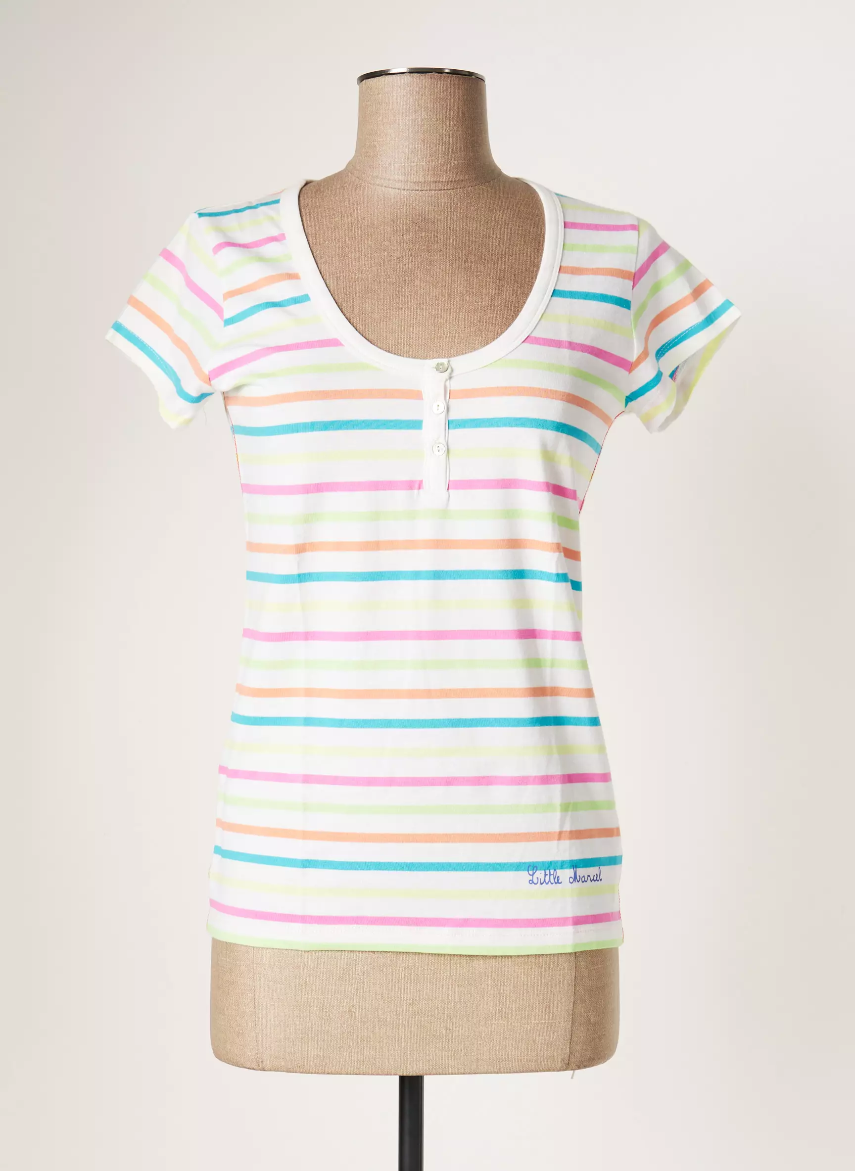 Little Marcel Tshirts Femme couleur bleu