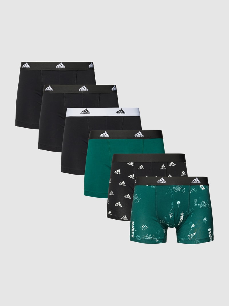 Trunks im 6er-Pack Modell 'Active Flex' in grün