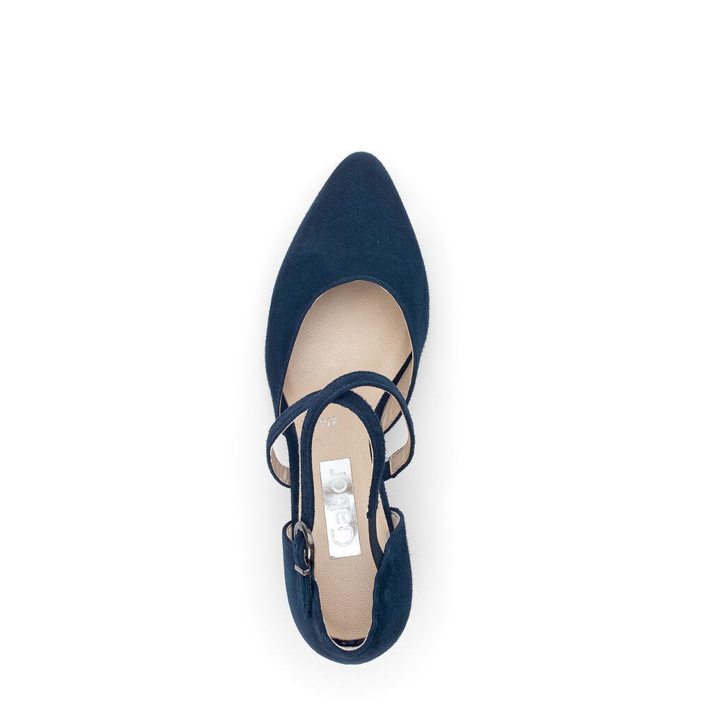 Gabor fashion Spangenpumps blau