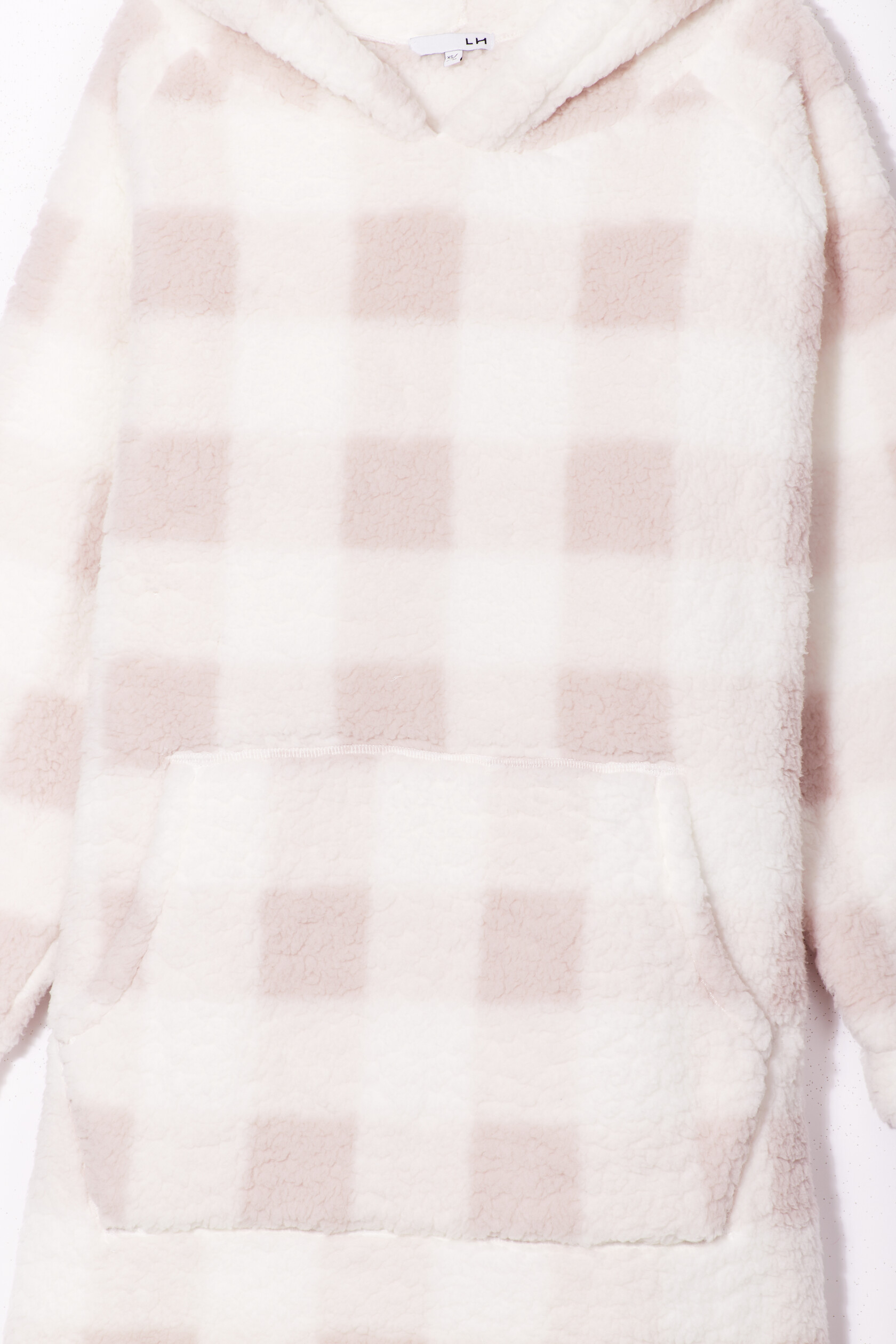 Haut de pyjama sweat long pilou rose femme | La Halle