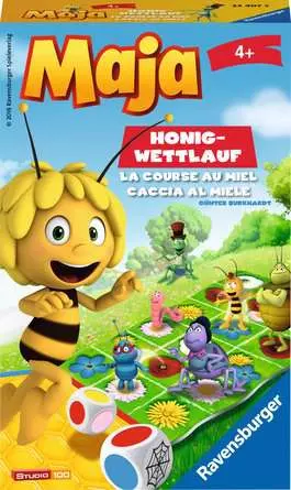 Biene Maja Honig-Wettlauf - Reisespiel ab 4 Jahren