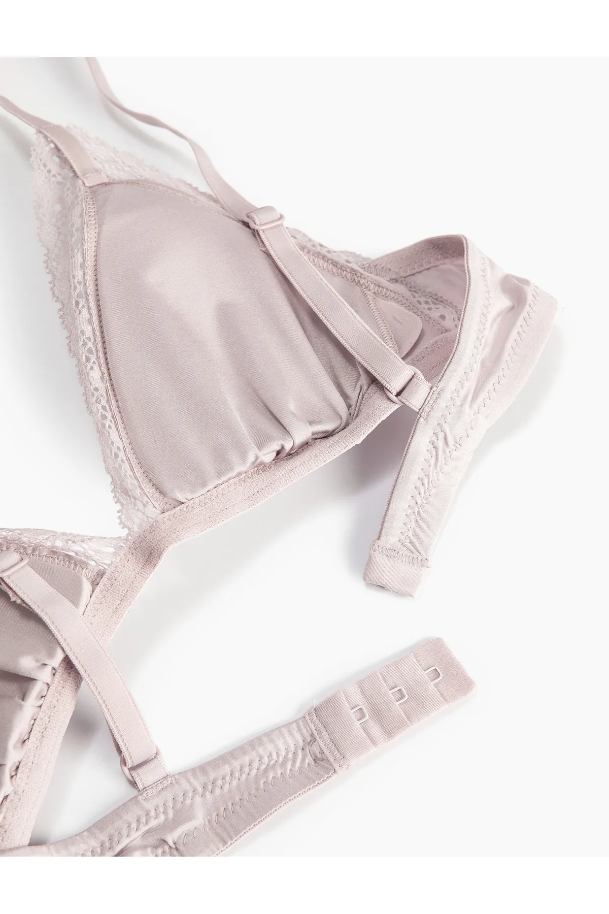 Koton  Satin-BH, Spitze, ungestützt, ungepolstert, ohne Bügel