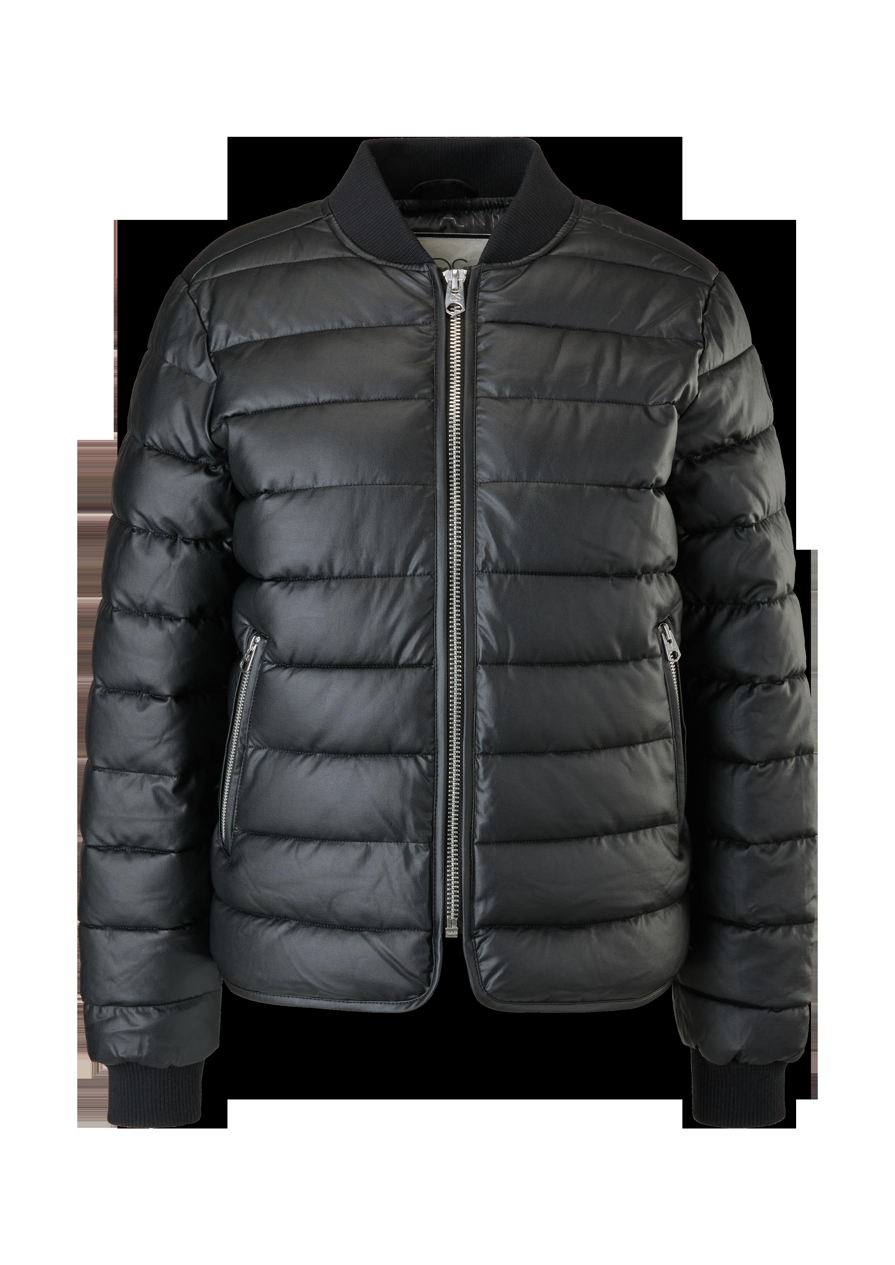 Steppblouson in Leder-Optik  2115487-9999