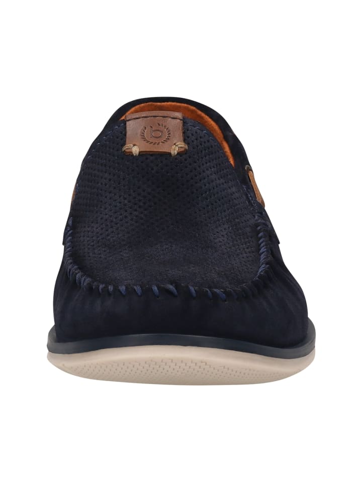 Bugatti Mokassin in blau günstig kaufen