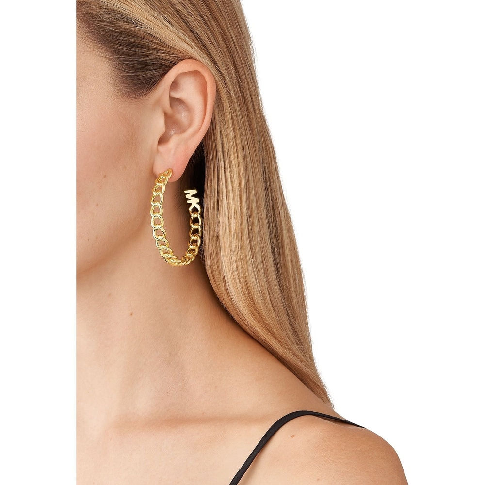 Michael Kors Créoles Métal Boucles d'oreilles