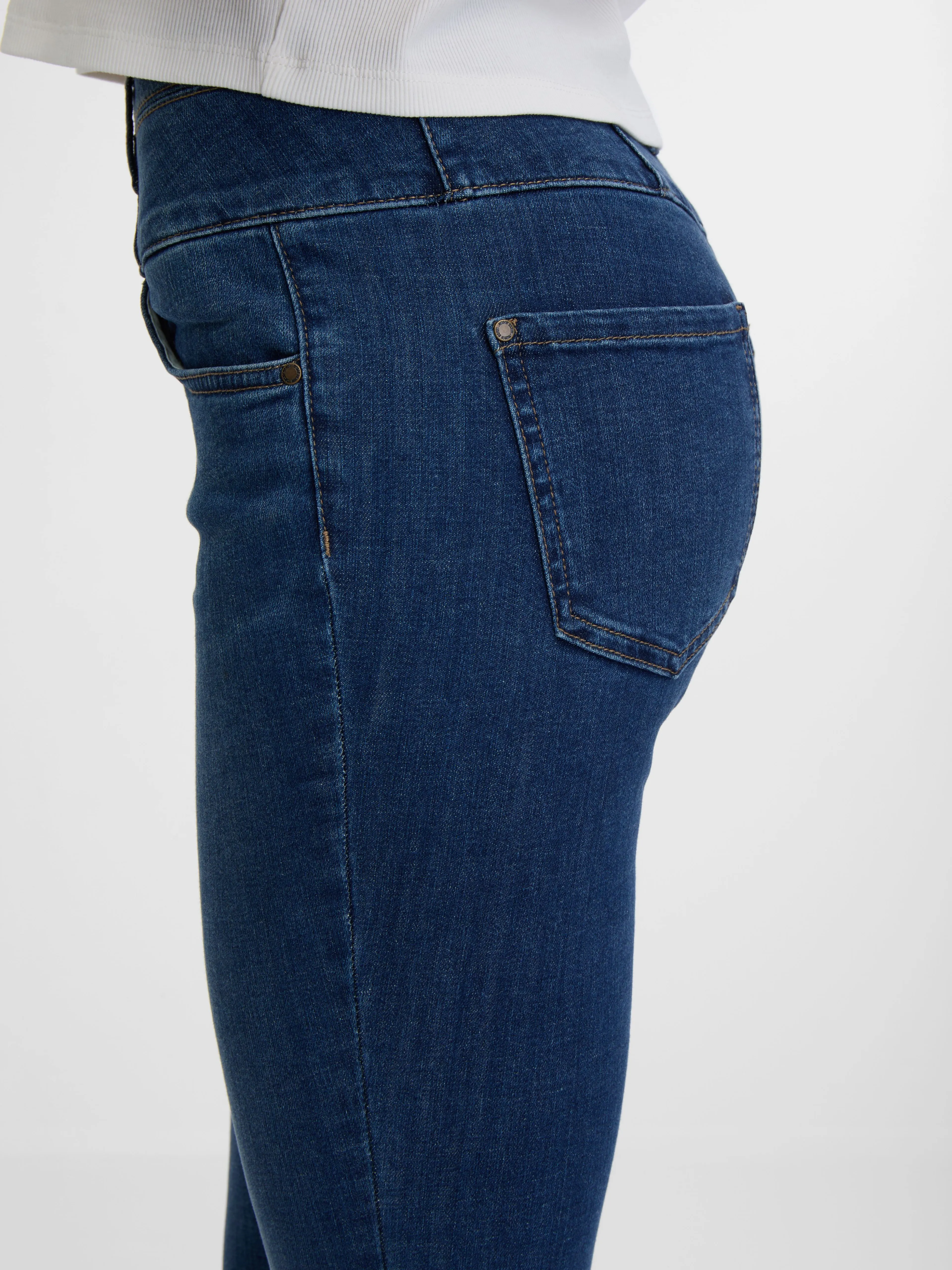 Dunkelblaue Damenjeans Skinny Fit ORSAY