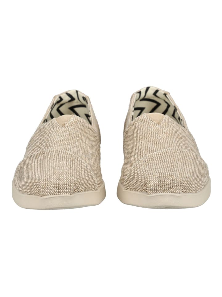 TOMS Slipper in Natural günstig kaufen