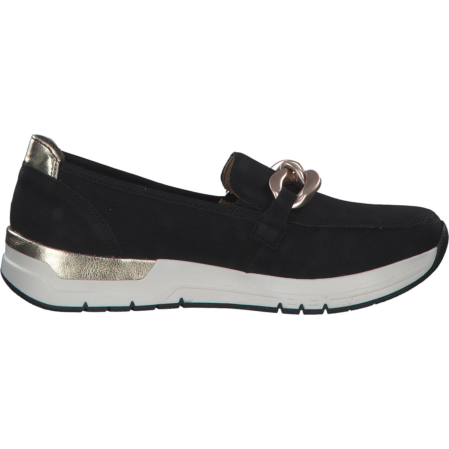 Rieker 58944, Mokassins, Damen, Schwarz