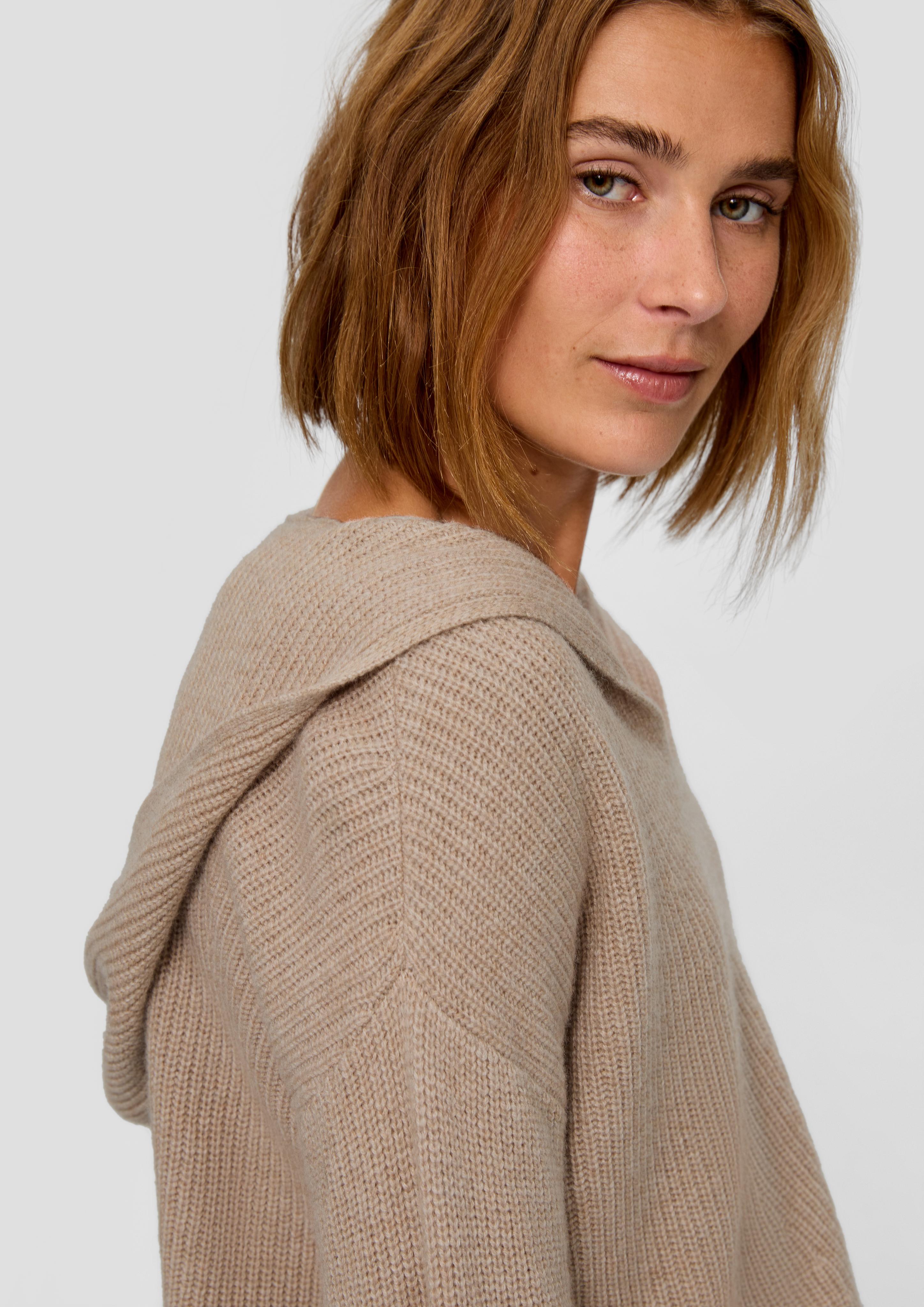 Strickpullover mit Kapuze  2135278-82W2