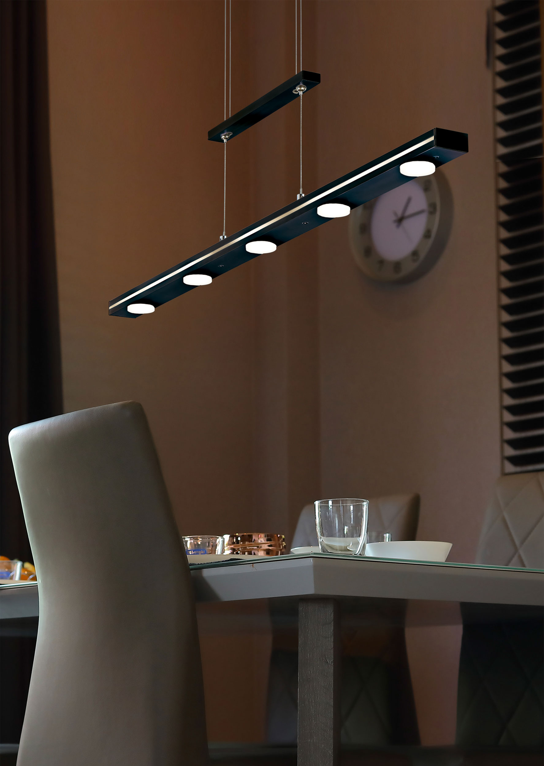 Trio LeuchtenLED - Pendelleuchte 7flg
