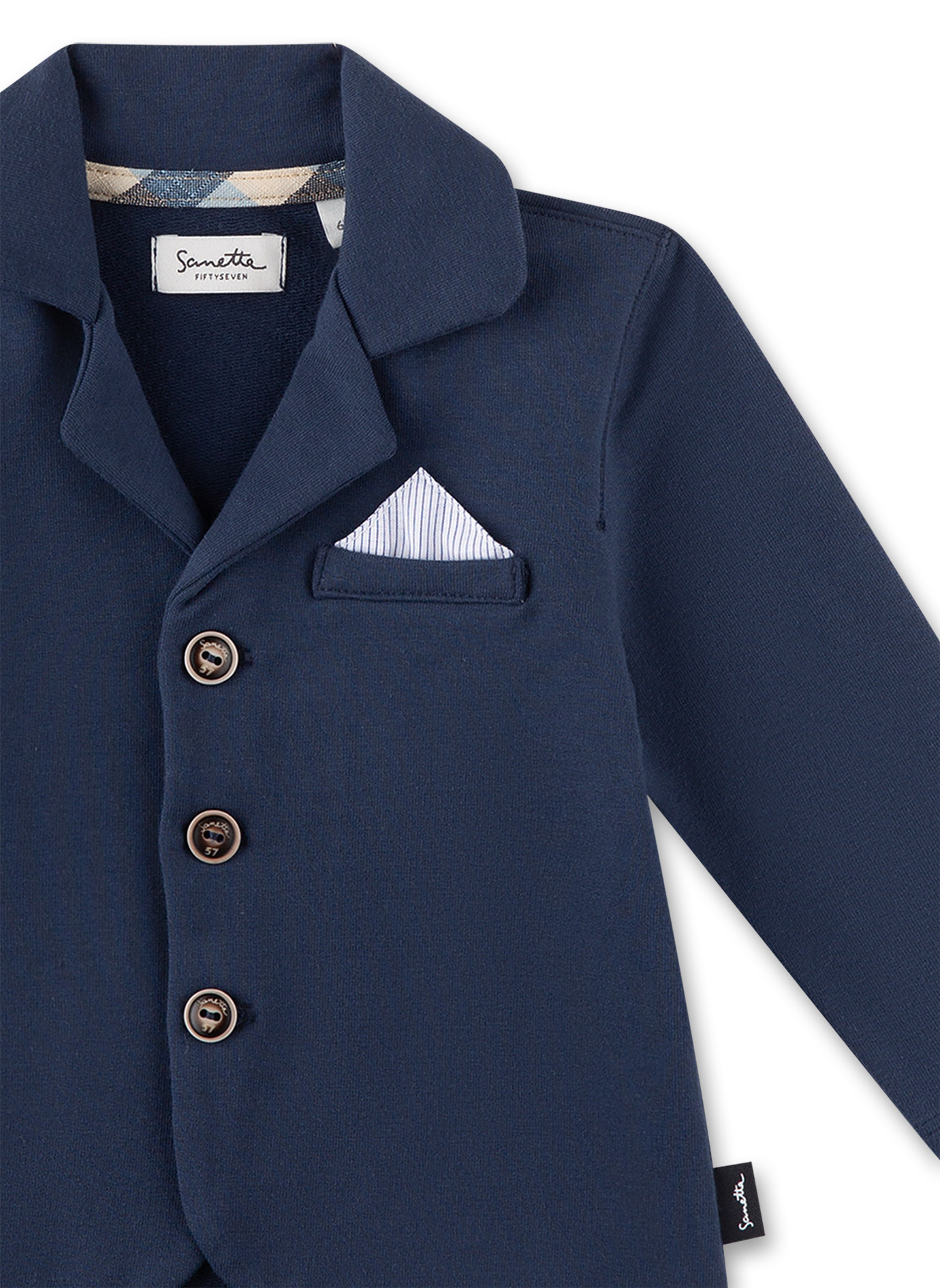 Jungen-Sweatblazer Blau
