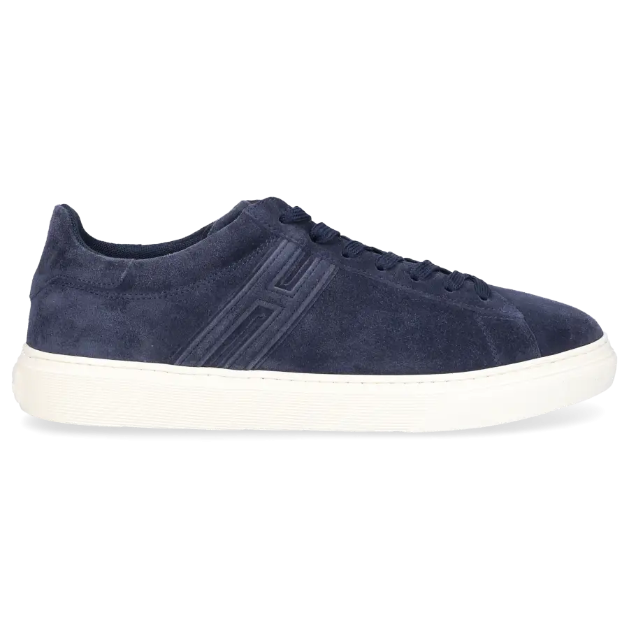 Hogan - Sneaker low H365 Veloursleder - blau