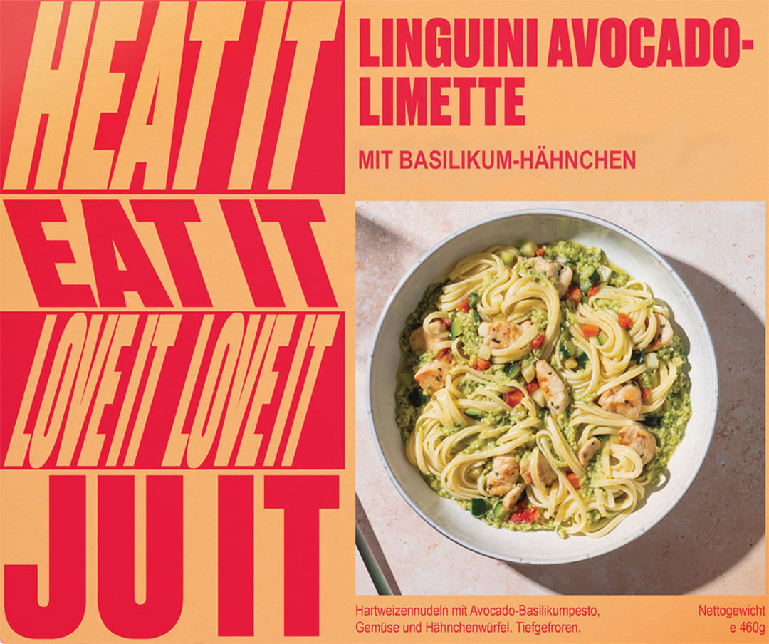 Juit Linguini Avocado-Limette