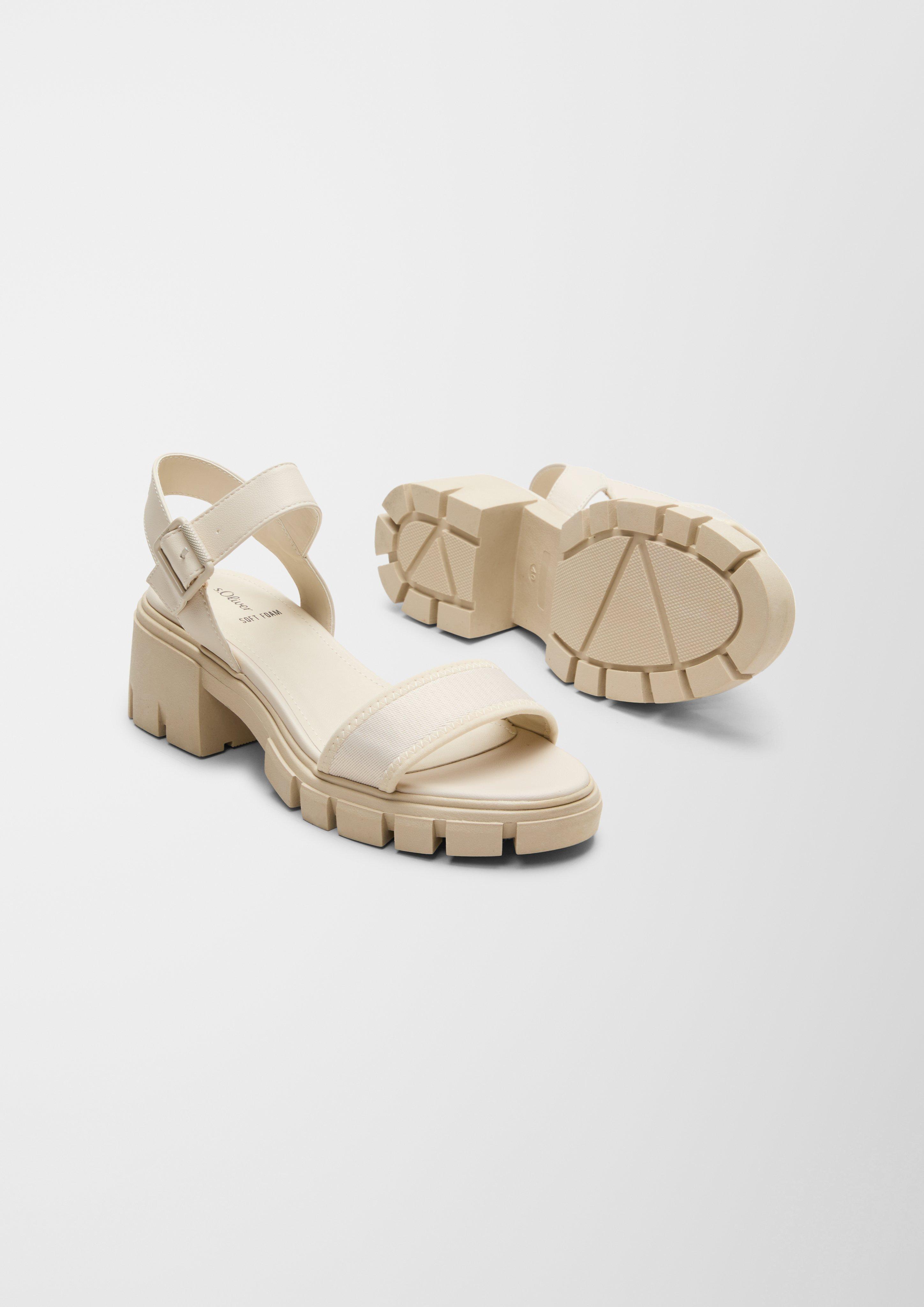 Sandalen mit Ziernaht  6007709-462