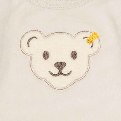 Strampler langarm GOTS, beige