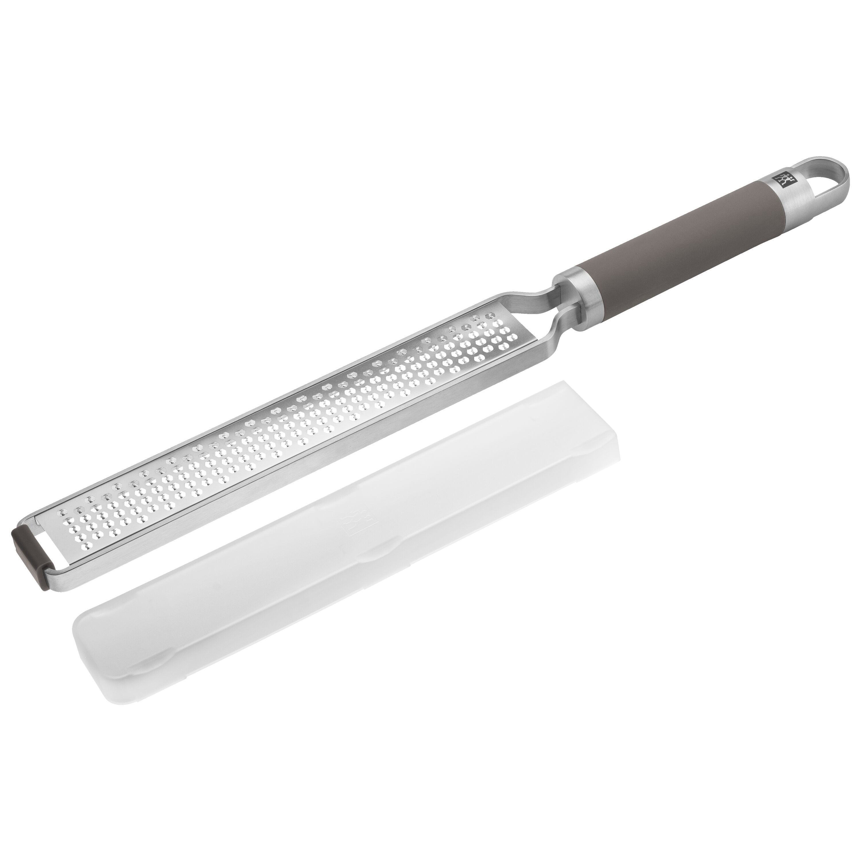 Reibe, Zester, 38 cm, Grau