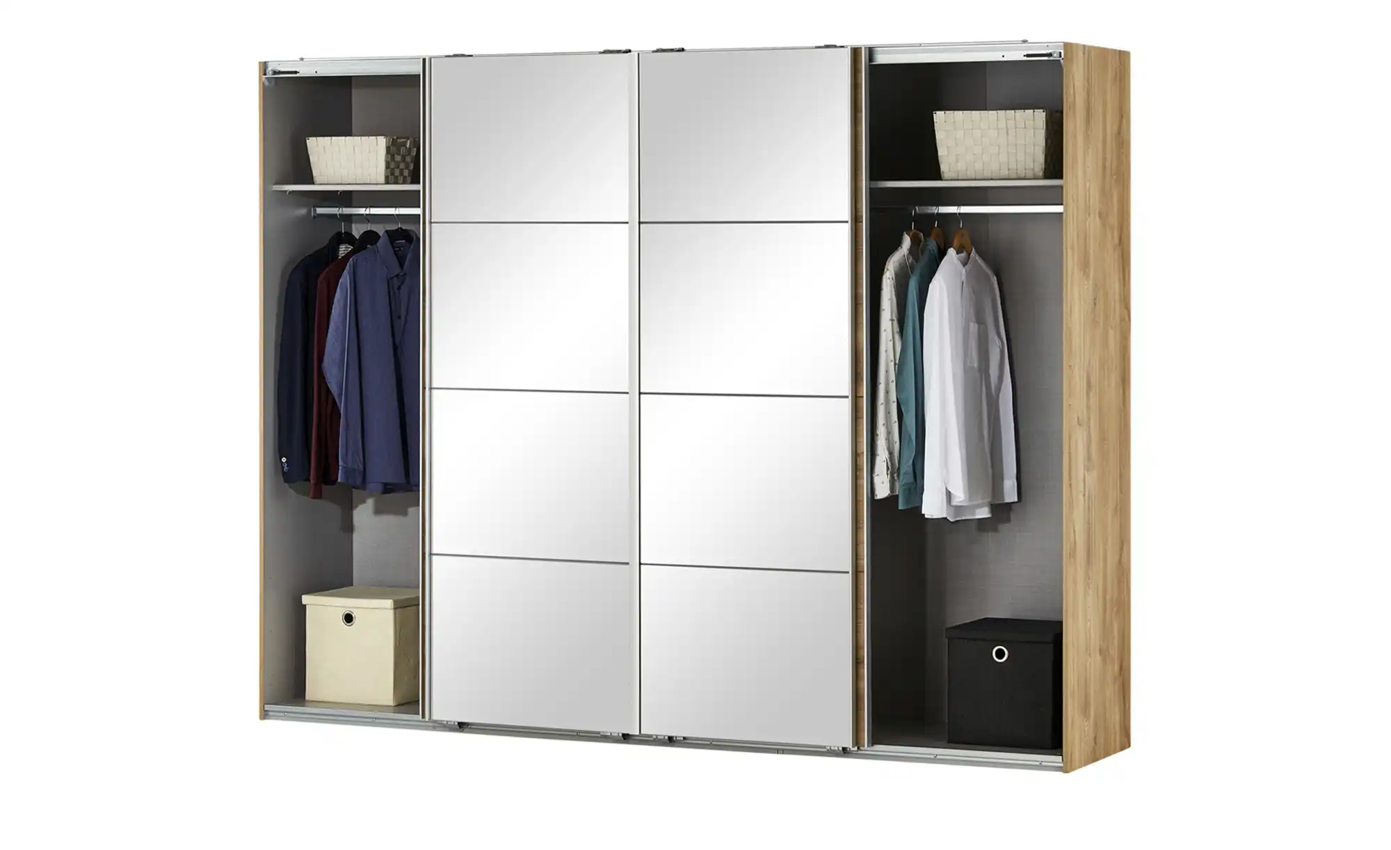 Kleiderschrank, 4-türig
