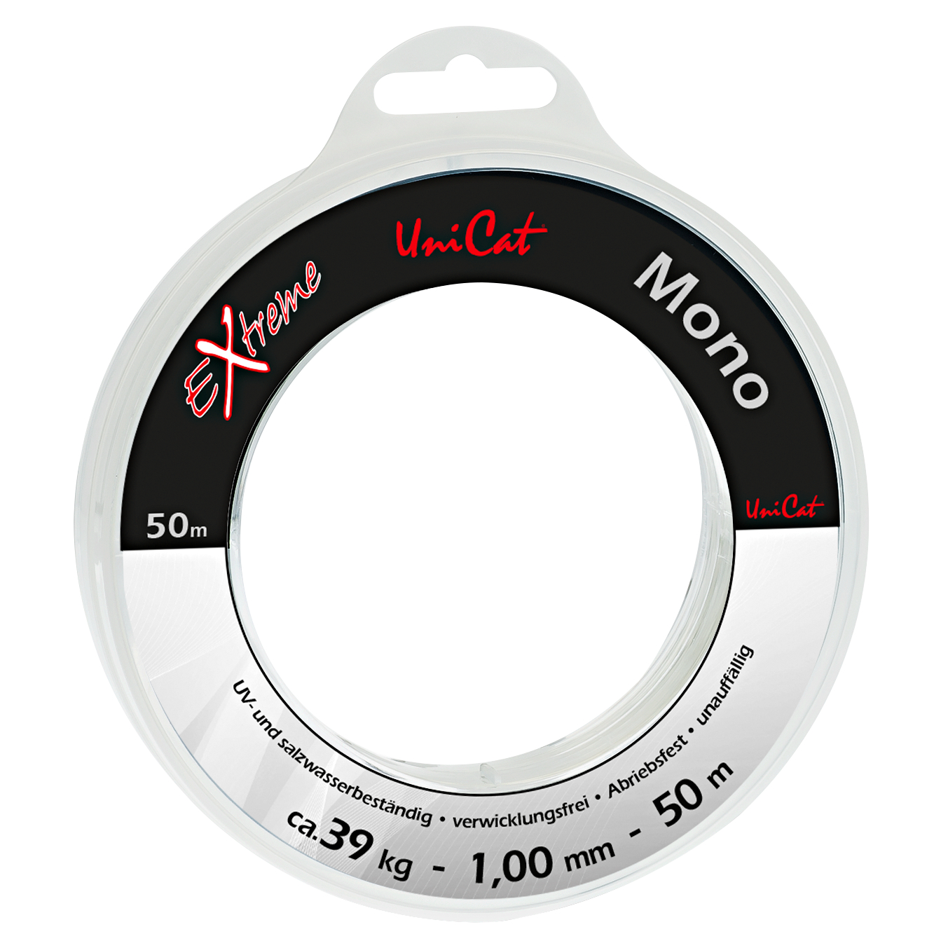 Uni Cat Vorfachschnur Extreme Mono (klar, 50 m)