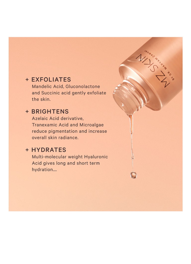 MZ SKIN Micro Peeling Glow Essence - toner