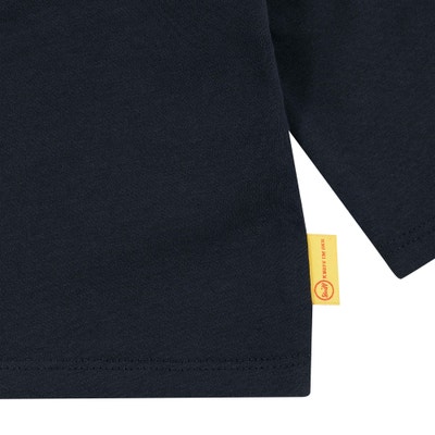 T-Shirt langarm, dunkelblau für Mädchen