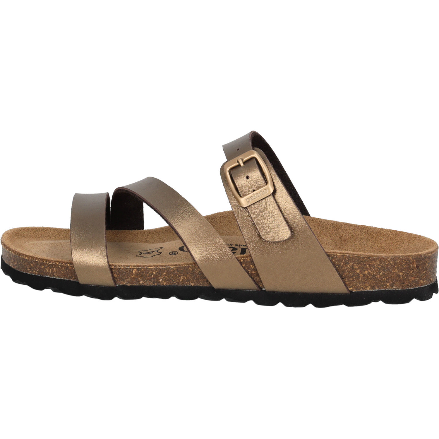 Palado Ikaria Metallic, Pantoletten, Damen, Bronze