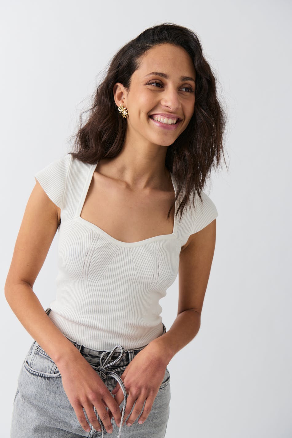 Knitted top
