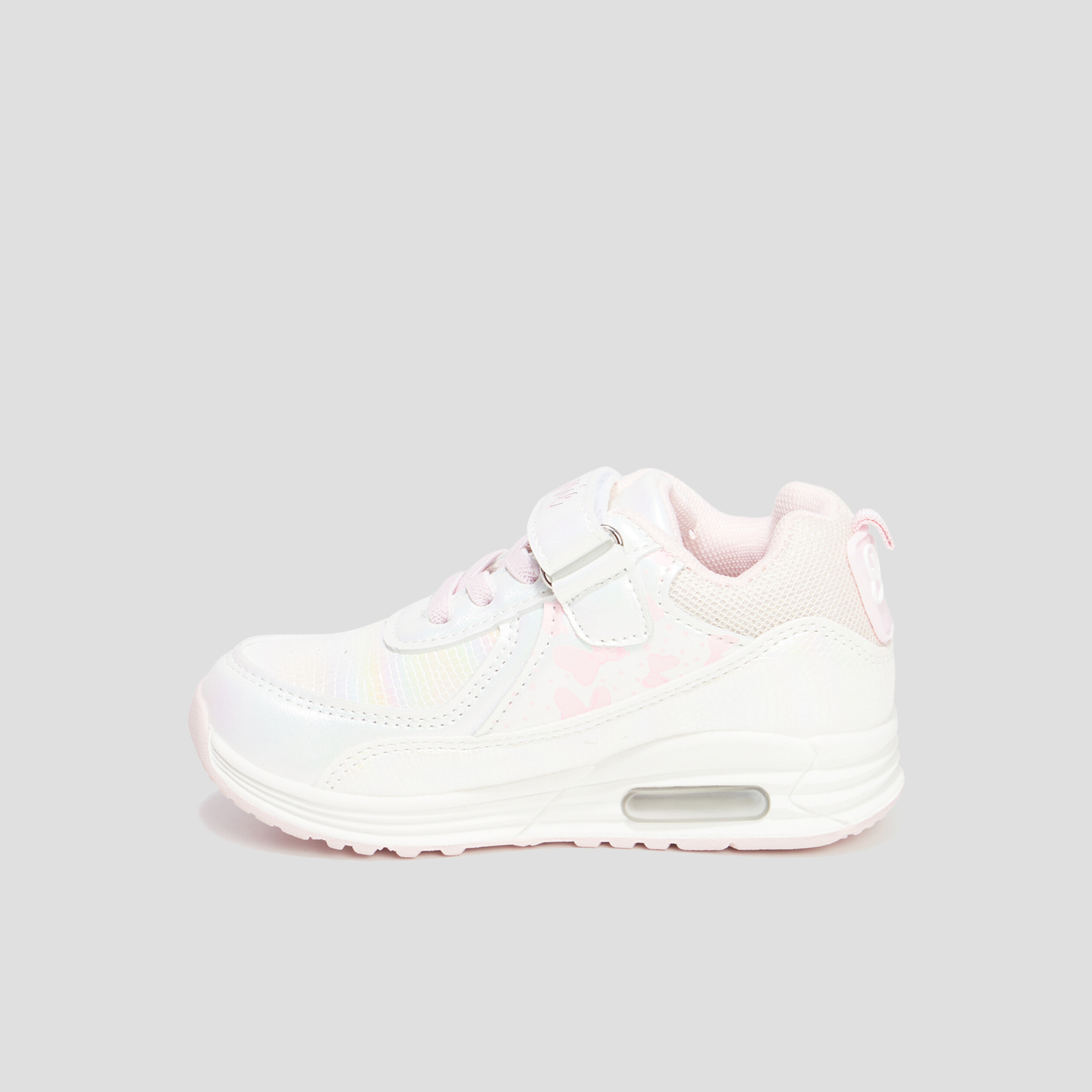 Baskets running lumineuses Minnie rose fille | La Halle